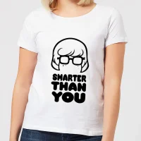 Scooby Doo Smarter Than You Women's T-Shirt - White - undefined undefined