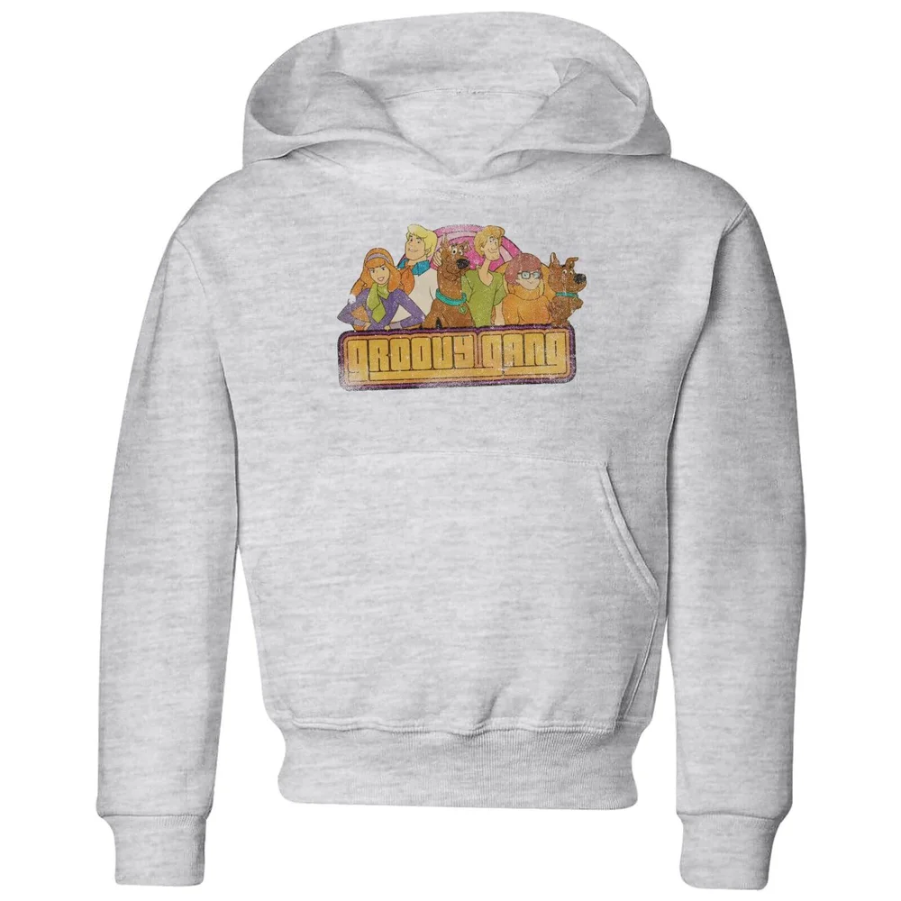 Scooby Doo Groovy Gang Kids' Hoodie - Grey - 3-4 Years Image 1