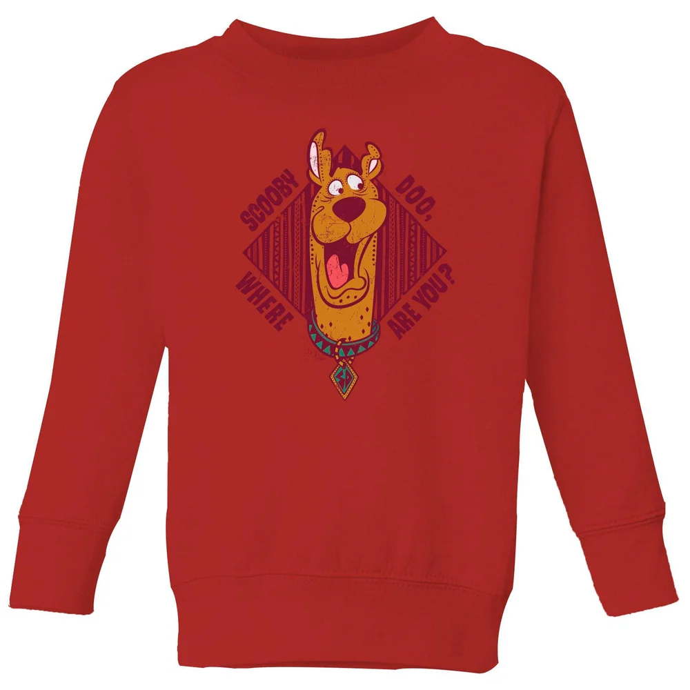 Scooby Doo Where Are You? Kids' Sweatshirt - Red - 3-4 Years Image 1