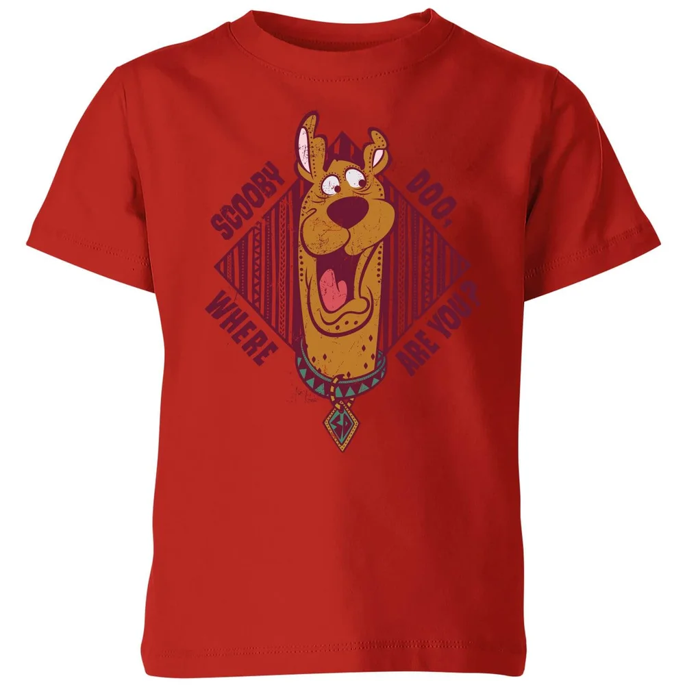 Scooby Doo Where Are You? Kids' T-Shirt - Red - 3-4 Years Image 1