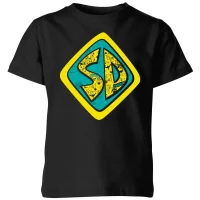 Scooby Doo Emblem Kids' T-Shirt - Black