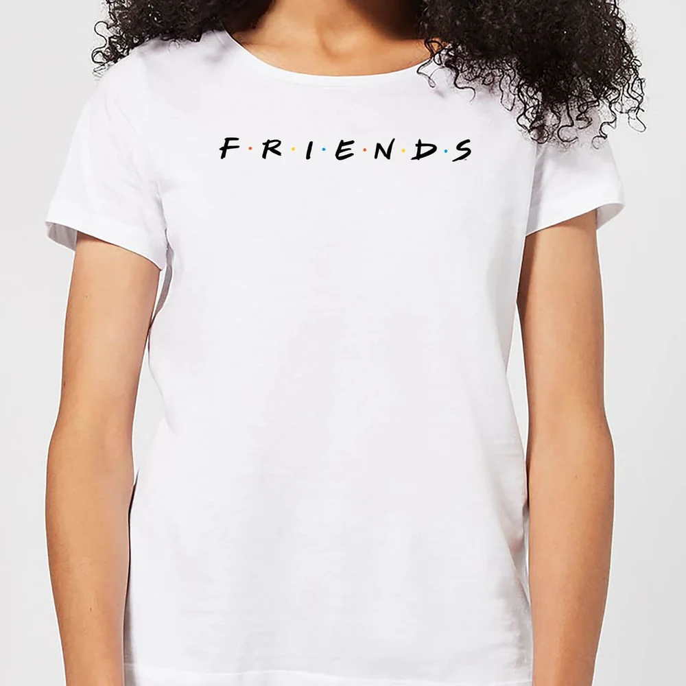Friends Logo Women's T-Shirt - White - XS Image 1