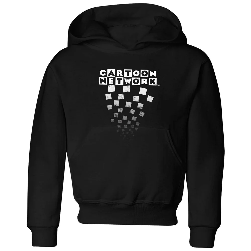 Cartoon Network Logo Fade Kids' Hoodie - Black - 3-4 Years Image 1