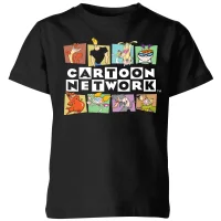 Cartoon Network Logo Characters Kids' T-Shirt - Black - undefined undefined