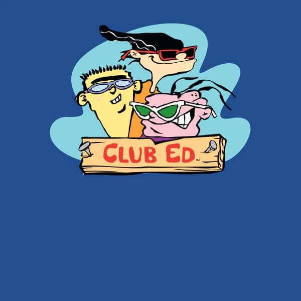 Ed, Edd n Eddy Club Ed Men's T-Shirt - Royal Blue