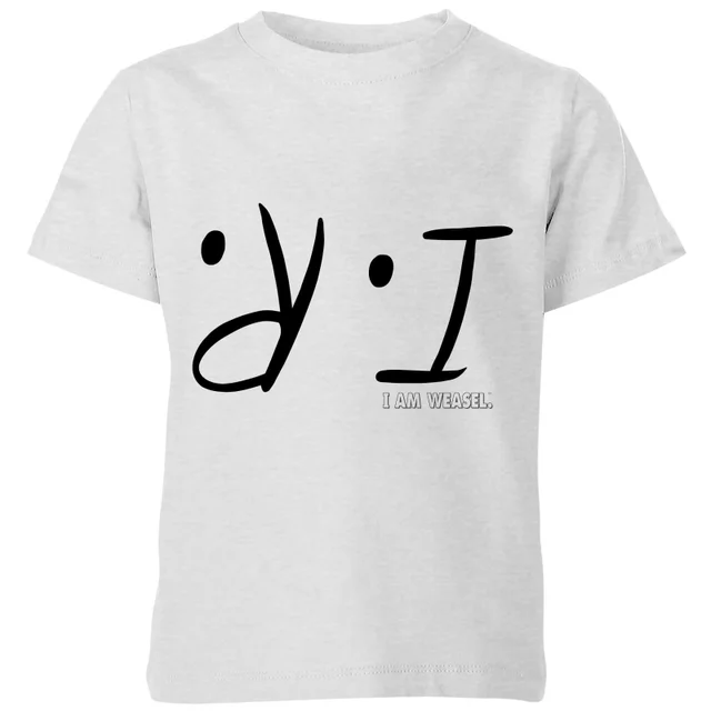 I Am Weasel I.R. Kids' T-Shirt - Grey