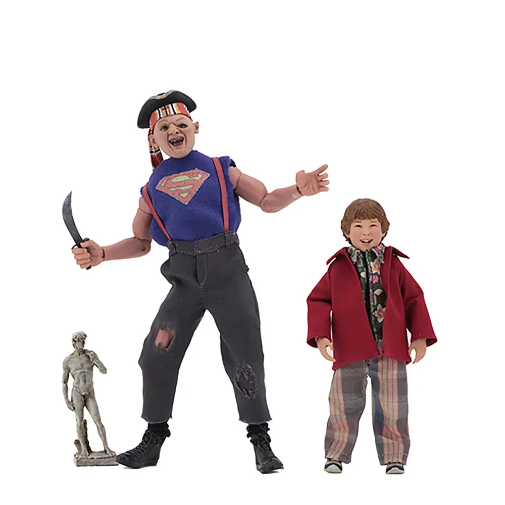 NECA Goonies - 8" Clothed Figure - Sloth and Chunk 2 Pack Image 1