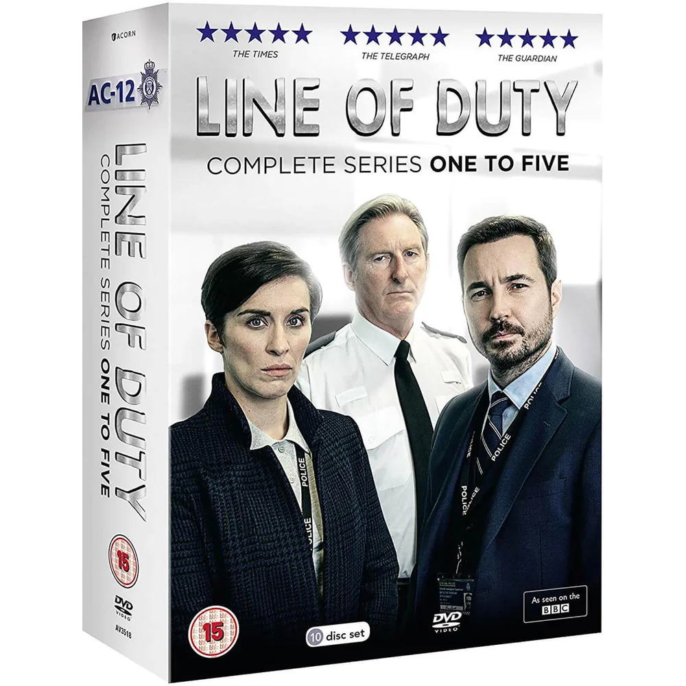 Line of Duty Series 1-5 Boxed Set Image 1