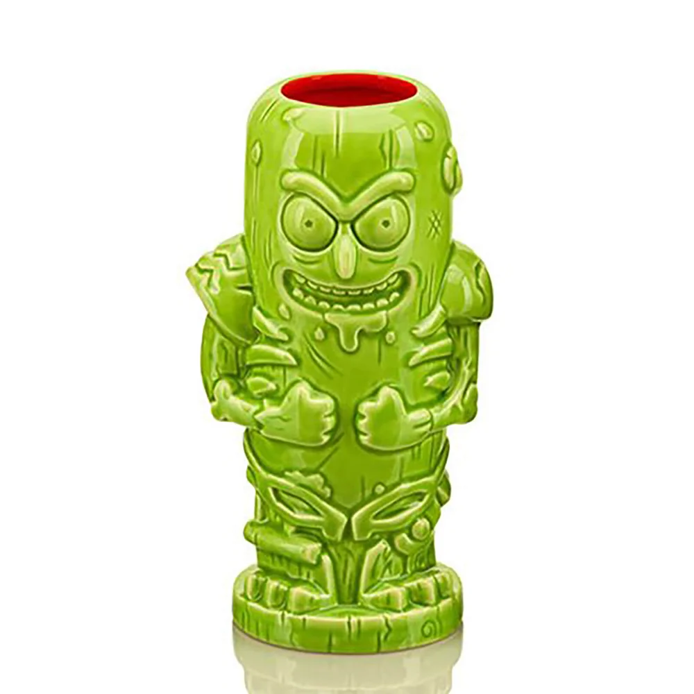 Beeline Creative Rick and Morty Pickle Rick 14 oz. Geeki Tikis Mug Image 1