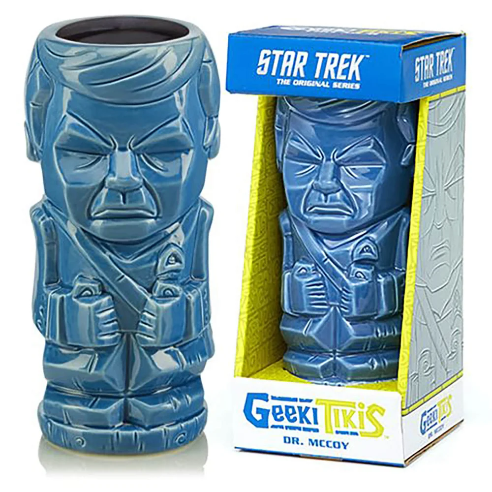Beeline Creative Star Trek: TOS Dr. McCoy 16 oz. Geeki Tikis Mug Image 1