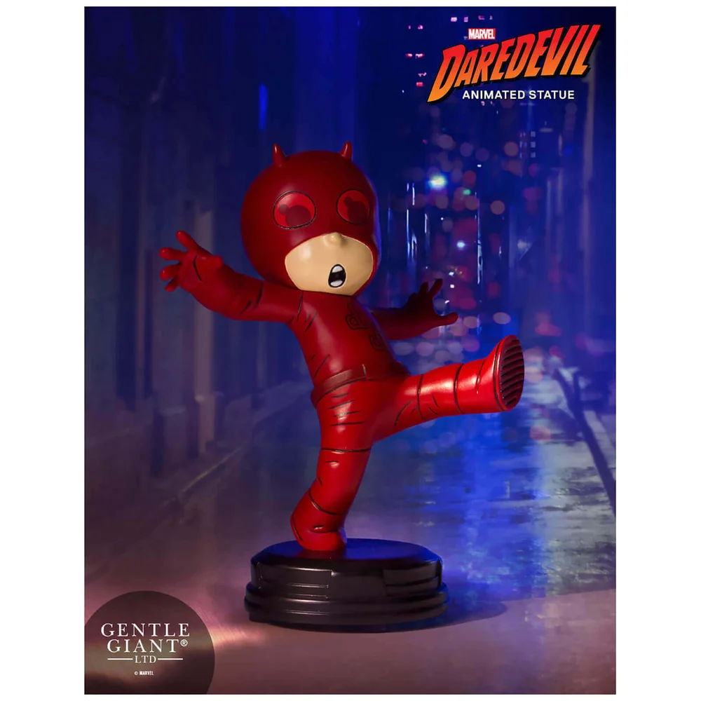 Gentle Giant Marvel Daredevil Marvel Animated Style Daredevil Statue - 10cm Image 1