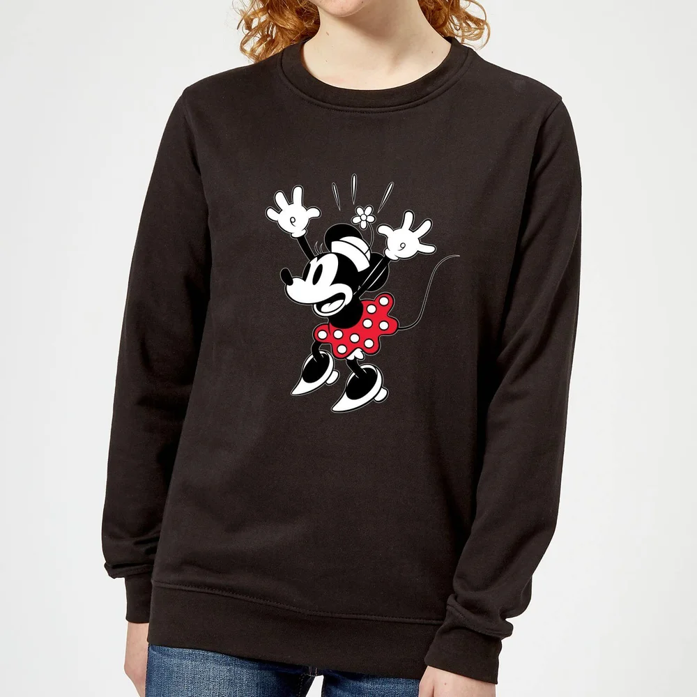 Disney Minnie Mouse Surprise Women's Sweatshirt - Black - XS Image 1
