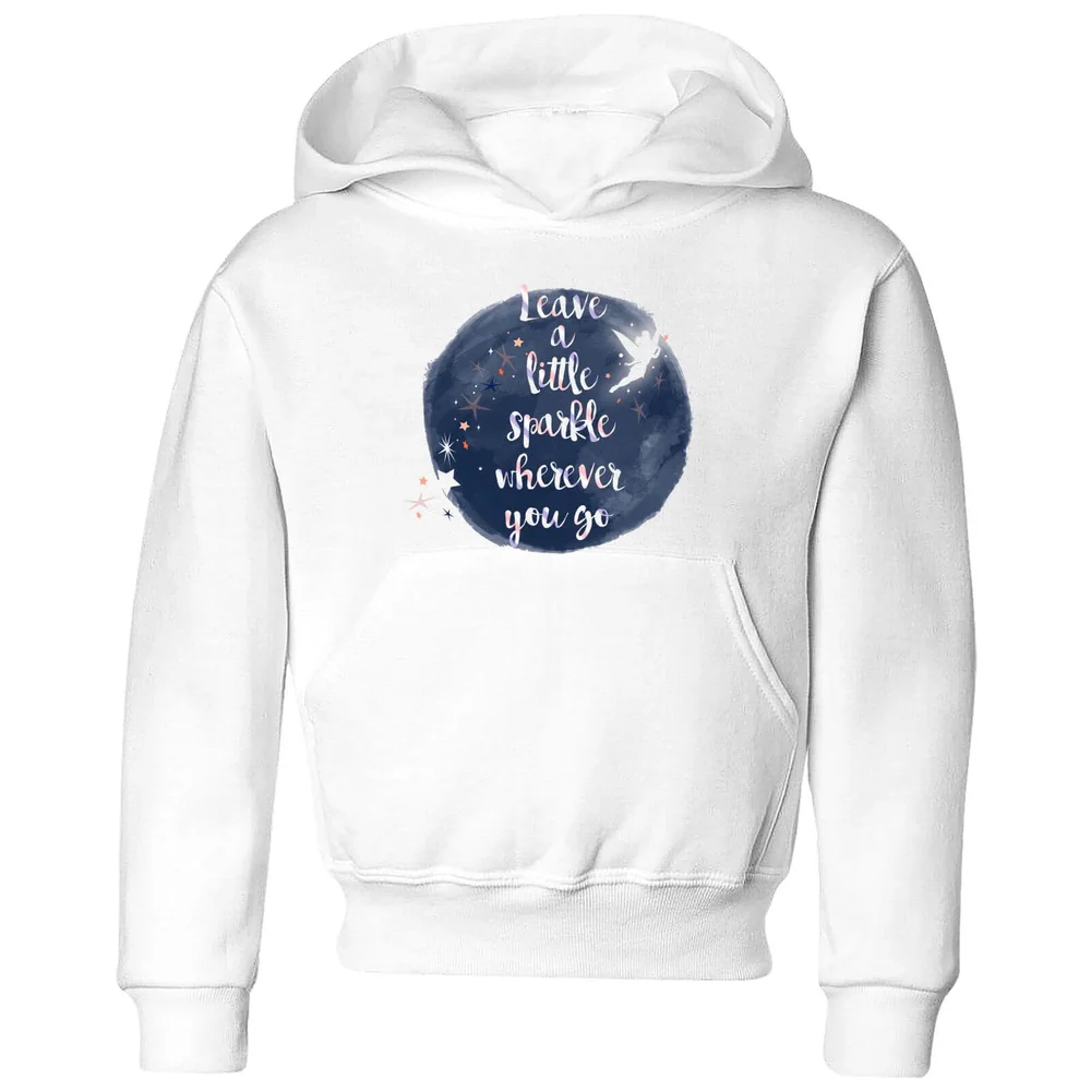 Disney Leave A Little Sparkle Kids' Hoodie - White - 3-4 Years Image 1