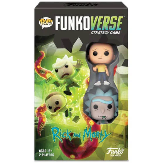 Funkoverse Rick & Morty Strategy Game (2 Pack) Image 1