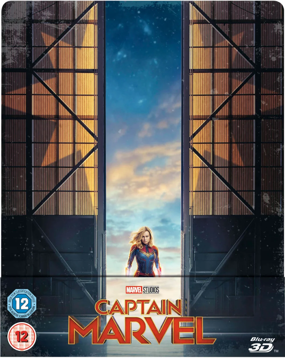 Captain Marvel 3D (Includes 2D Blu-ray) - Zavvi Exclusive Limited Edition SteelBook Image 1