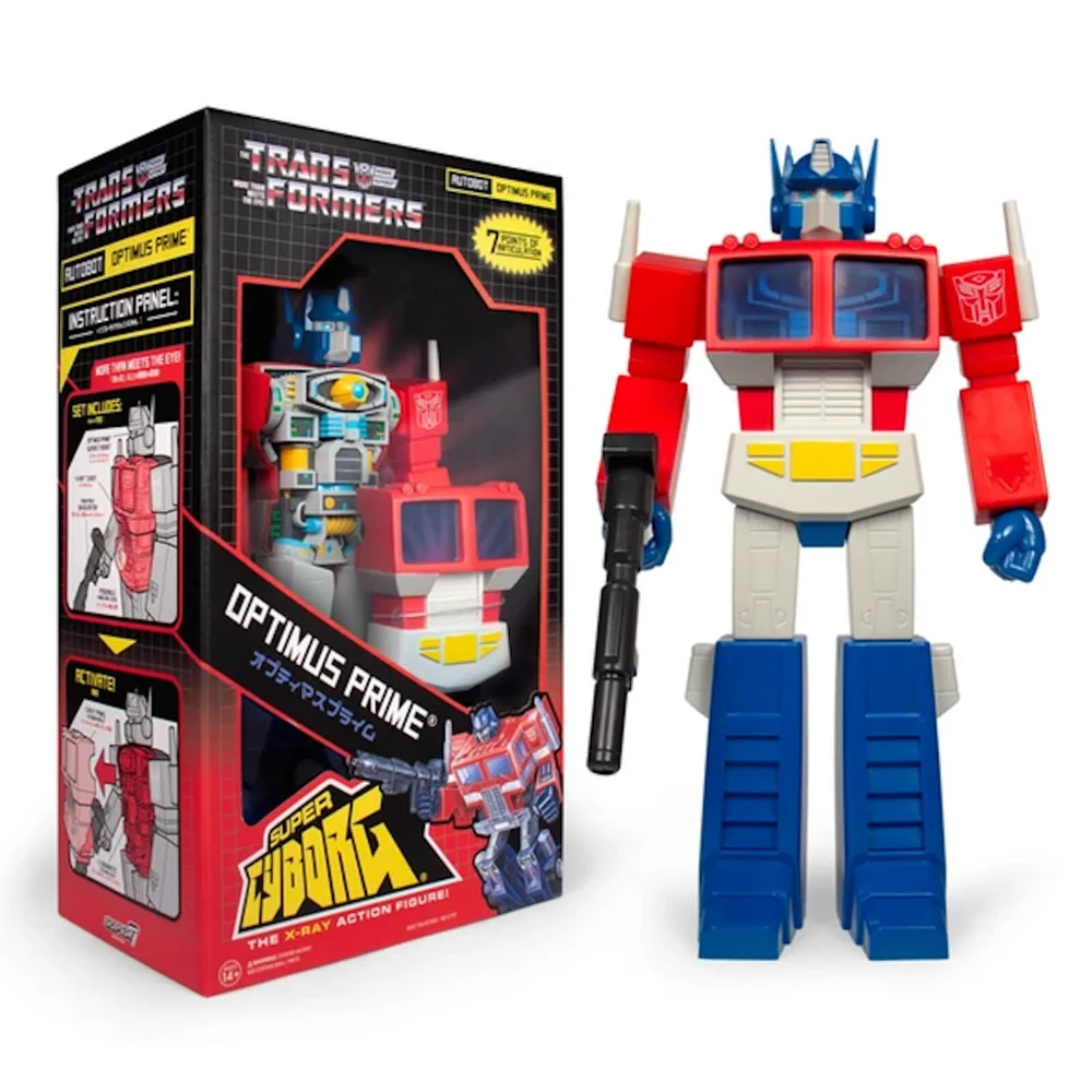 Super7 Transformers Super Cyborg - Optimus Prime Image 1