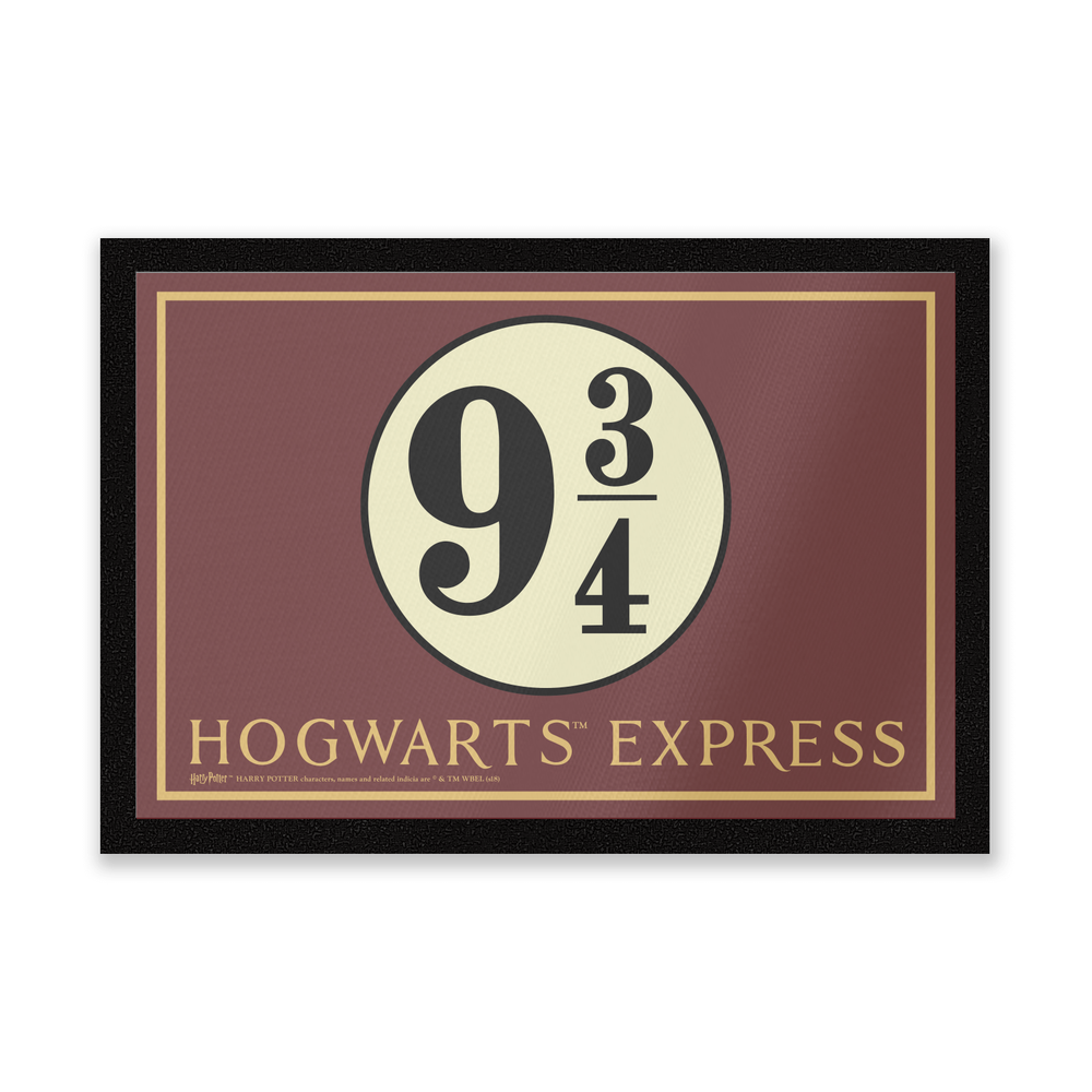 Harry Potter Platform 9 3/4 Entrance Mat Image 1