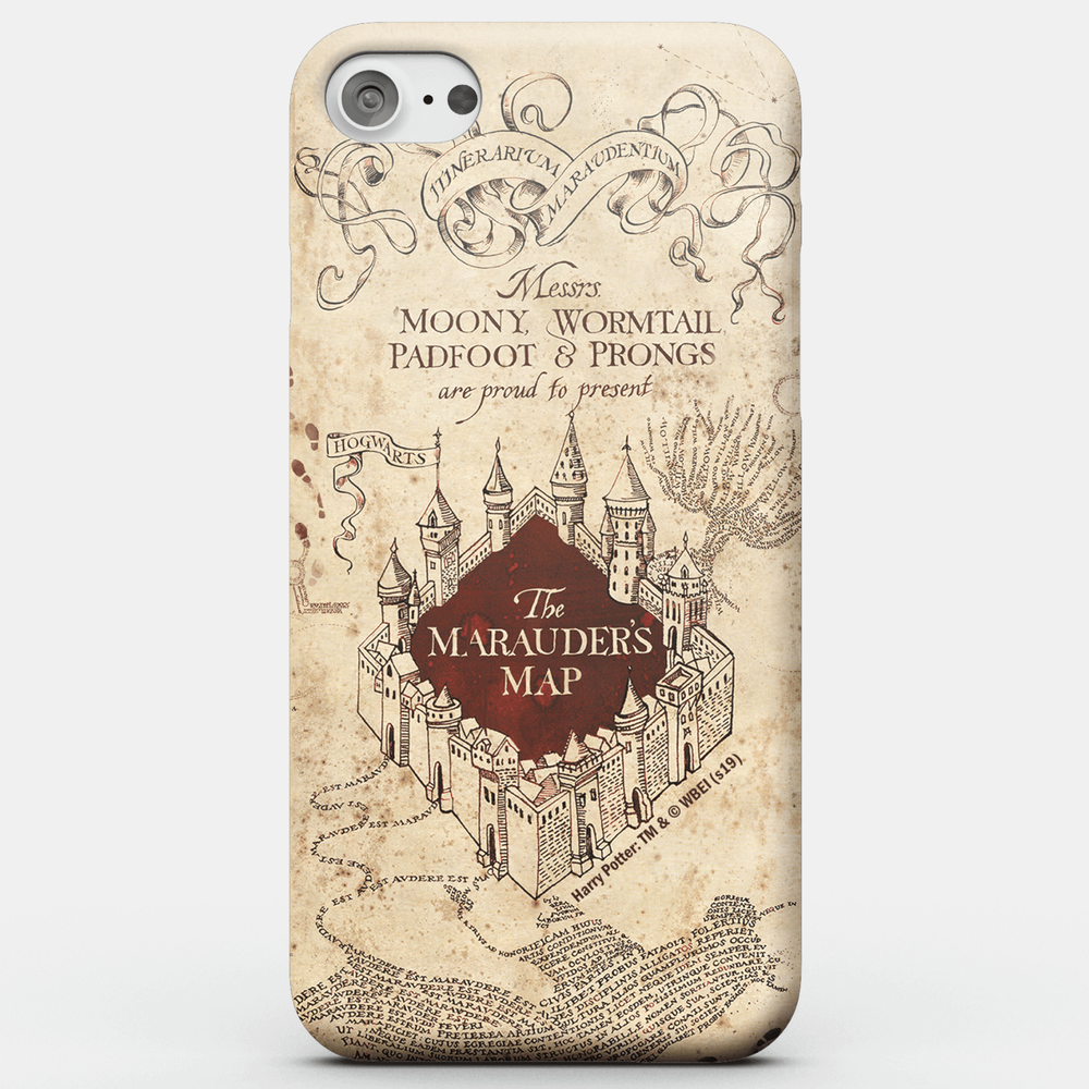 Harry Potter Phonecases Marauders Map Phone Case for iPhone and Android - iPhone 5/5s - Snap Case - Matte Image 1
