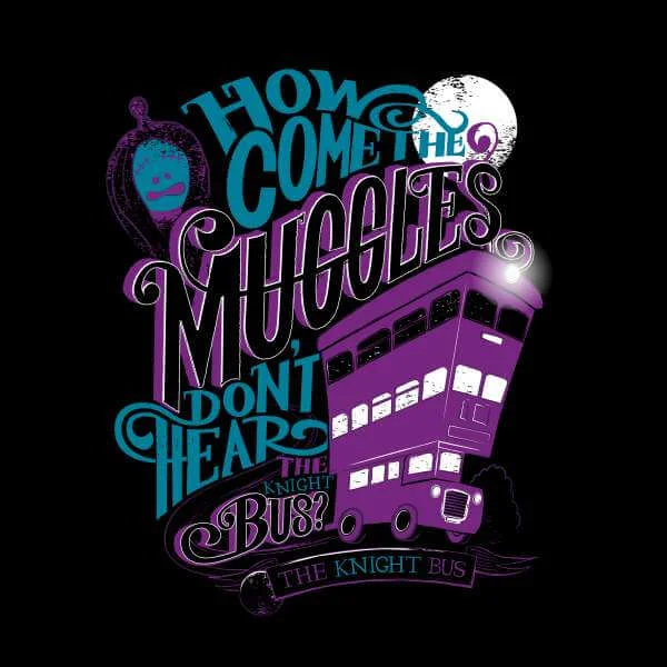 Harry Potter Knight Bus Sweatshirt - Black