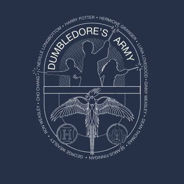 Harry Potter Dumblerdore's Army Men's T-Shirt - Navy