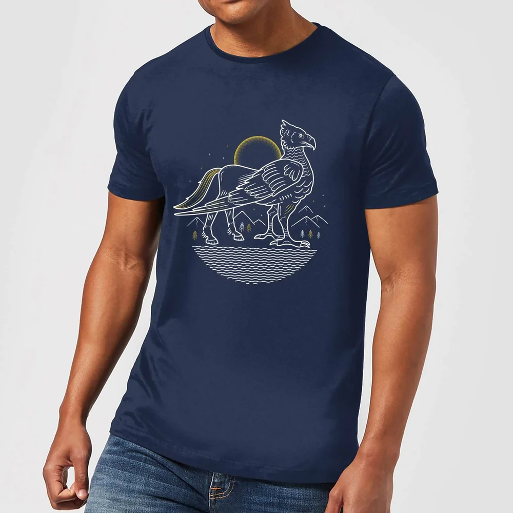 Harry Potter Buckbeak Men's T-Shirt - Navy - S Image 1