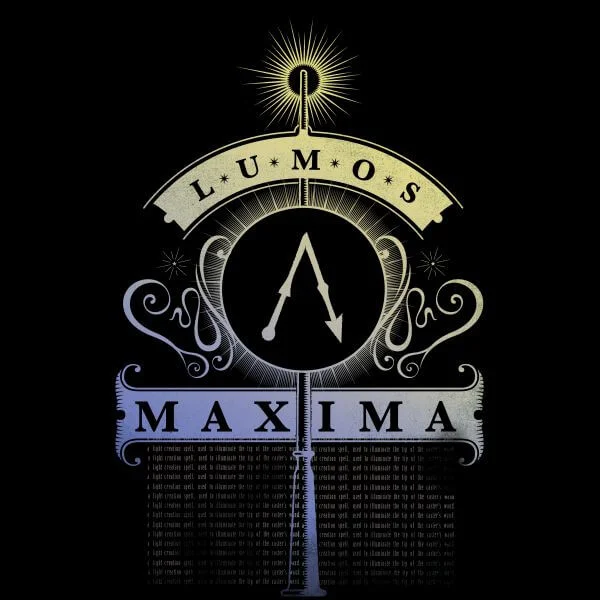Harry Potter Lumos Maxima Women's T-Shirt - Black