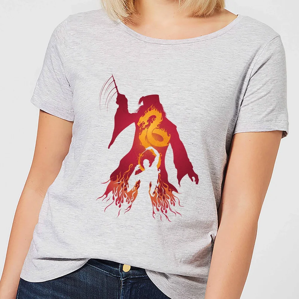 Harry Potter Dumbledore Voldemort Women's T-Shirt - Grey - XS Image 1