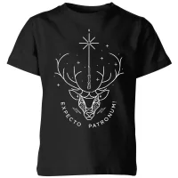 Harry Potter Expecto Patronum Kids' T-Shirt - Black - undefined undefined