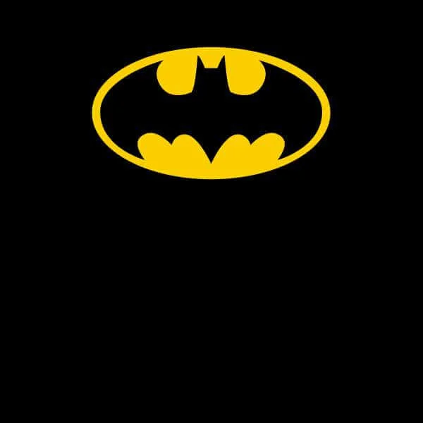 Justice League Batman Logo Hoodie - Black