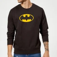 Justice League Batman Logo Sweatshirt - Black