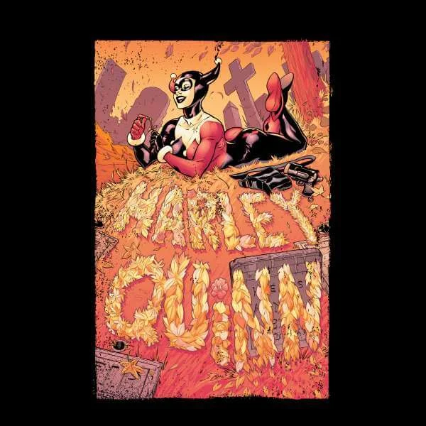 Batman Harley Quinn Cover Sweatshirt - Black
