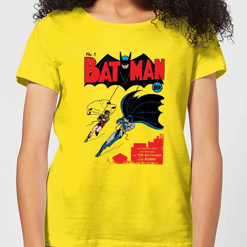 Batman Batman Issue Number One Women's T-Shirt - Yellow - S Image 1