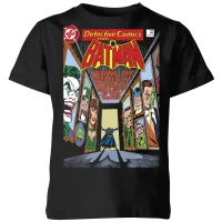 Batman The Dark Knight's Rogues Gallery Cover Kids' T-Shirt - Black - undefined undefined