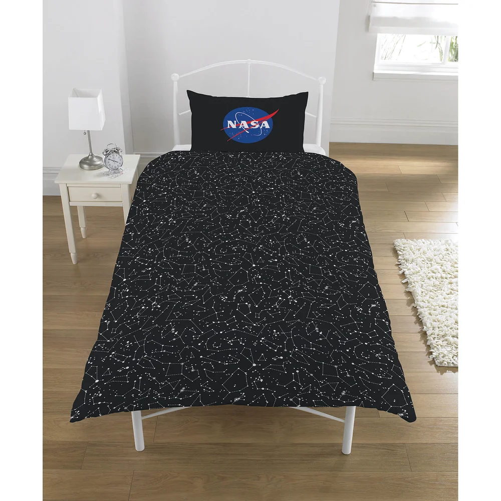 NASA I Need My Space Duvet Set - Single - Multi Image 1