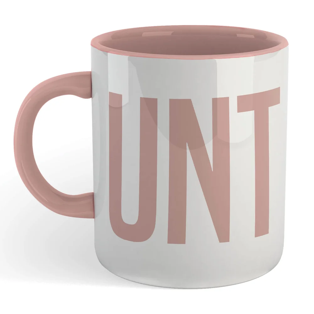 C*nt Mug - White/Pink Image 1