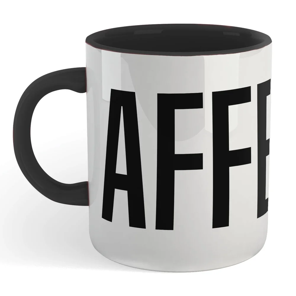 Caffeine Mug - White/Black Image 1