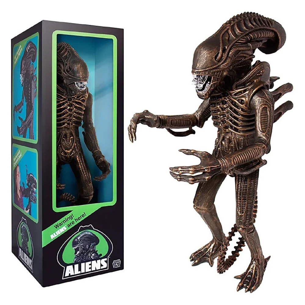 Super7 Alien 18 Inch Bronze Xenomorph Figure Image 1