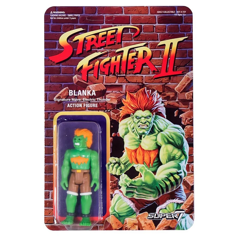 Super7 Street Fighter Blanka ReAction Figure Image 1