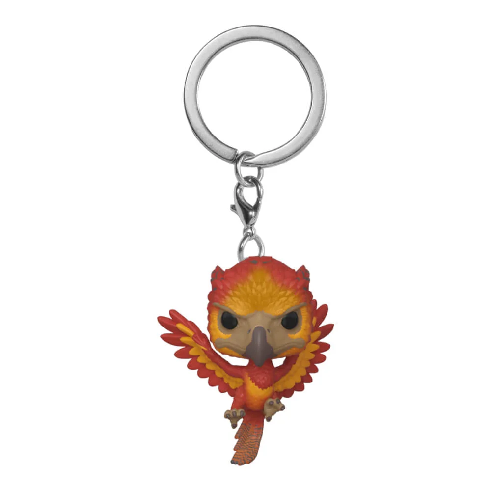 Harry Potter Fawkes Pop! Keychain Image 1