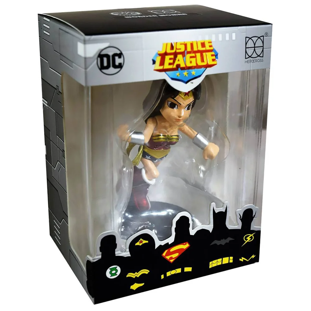 Herocross Justice League PVC Action Figure Woman Wonder 9 cm Image 1