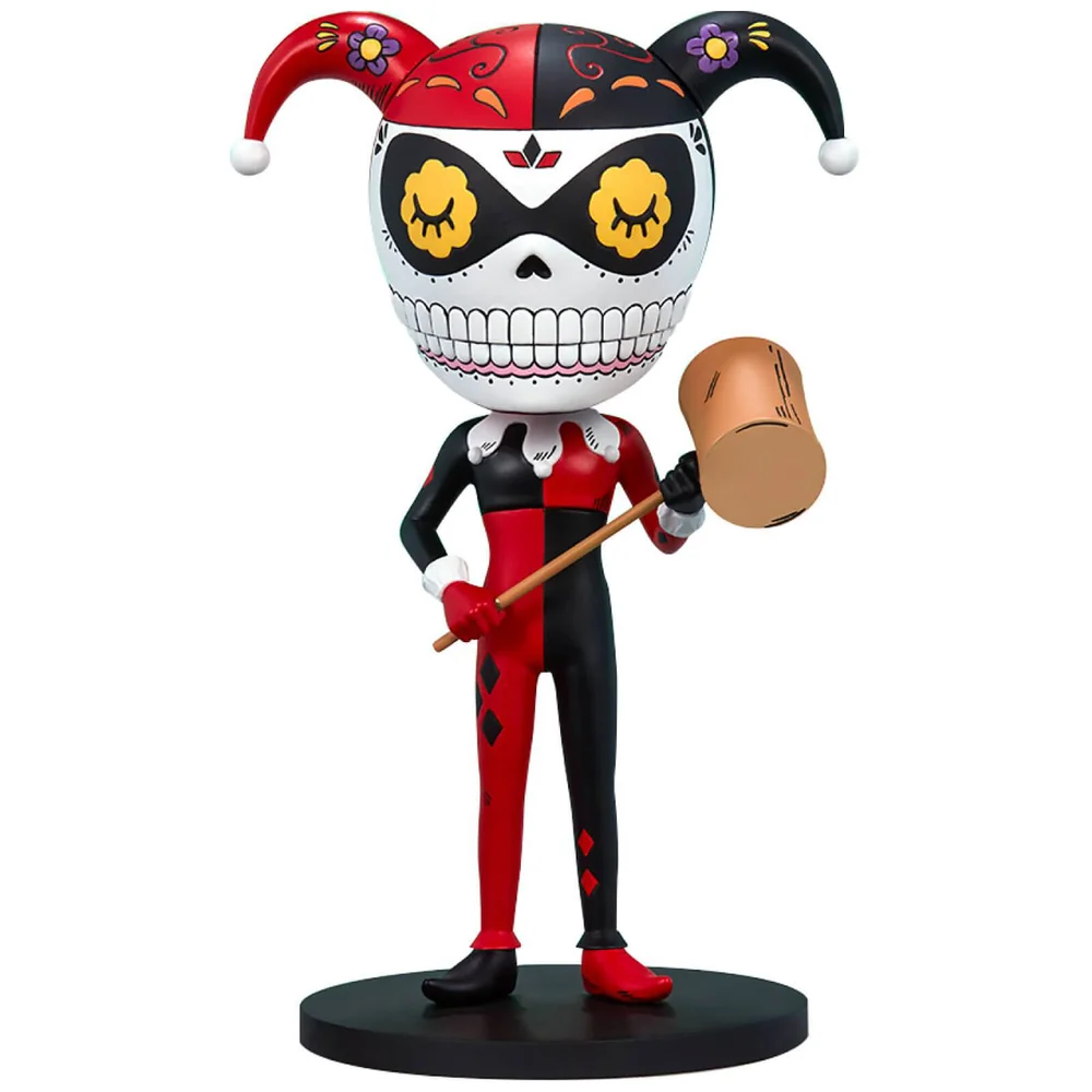 Sideshow Collectibles DC Comics - Designer PVC Statue Harley Quinn Calavera 19 cm Image 1