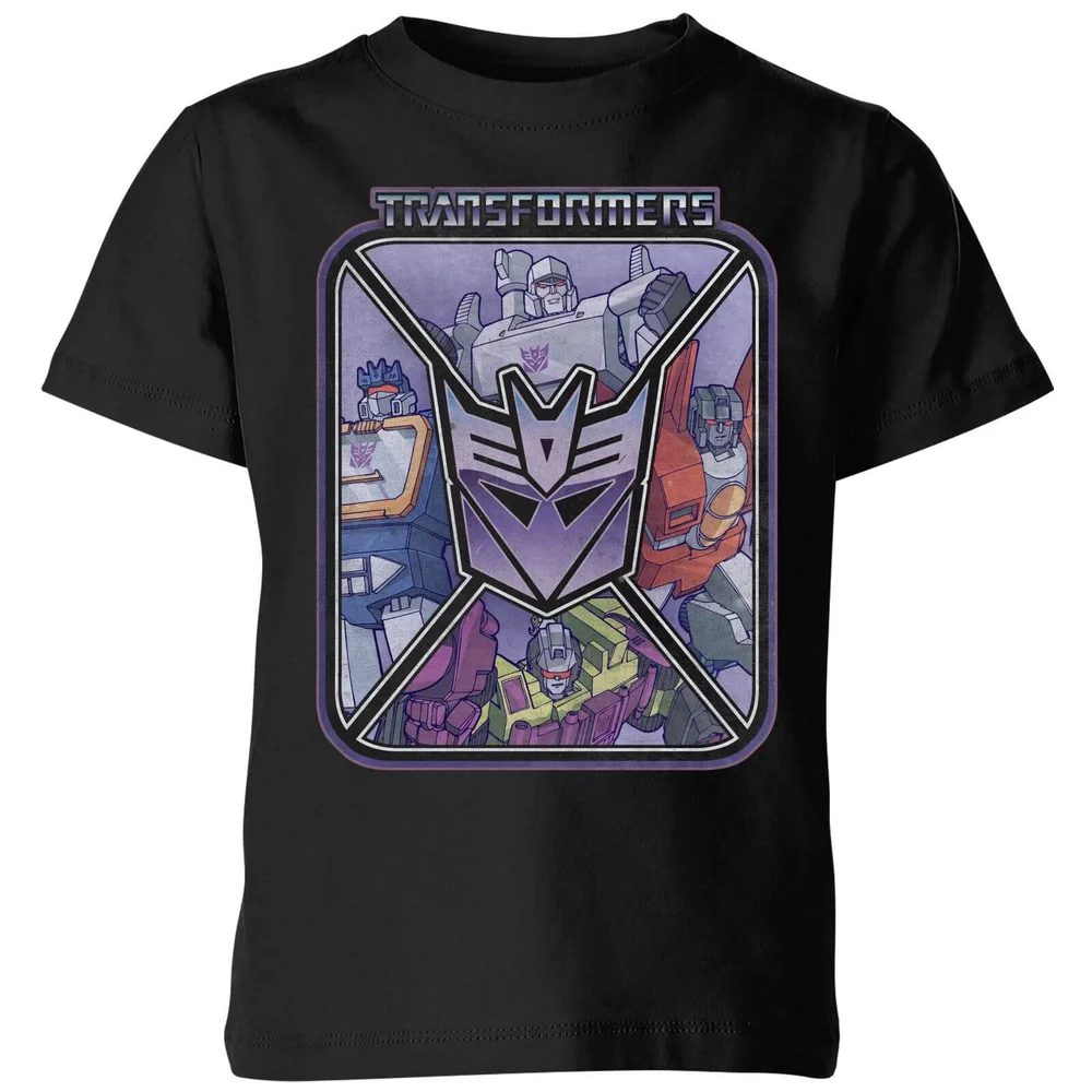 Transformers Decepticons Kids' T-Shirt - Black - 3-4 Years Image 1