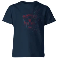 Transformers Autobot Fade Kids' T-Shirt - Navy - undefined undefined