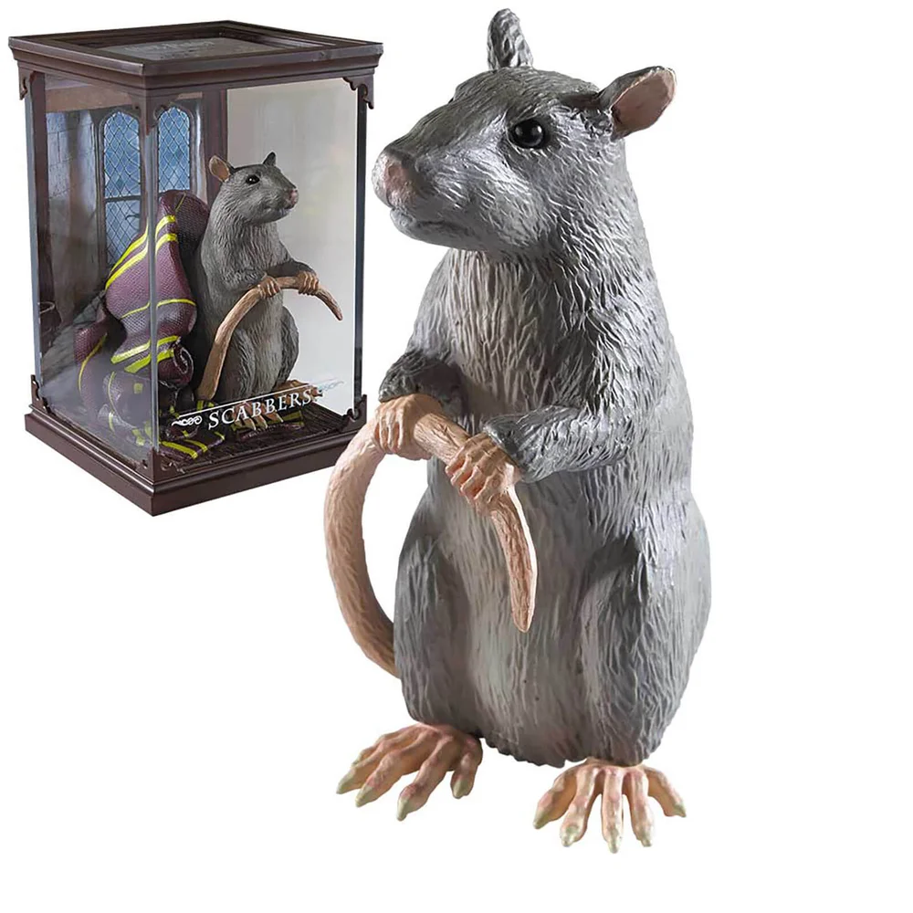 Harry Potter Magical Creatures Scabbers Scuplture Image 1