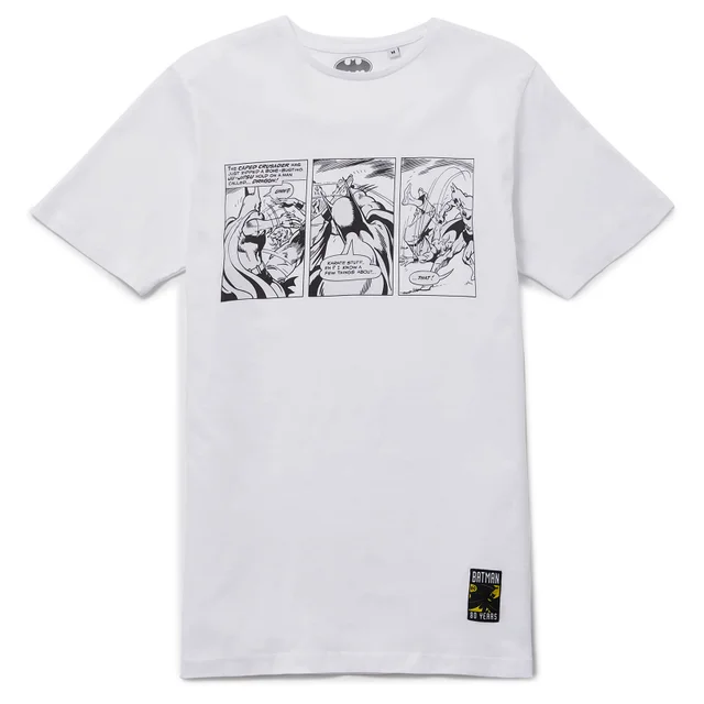 Batman 80th Anniversary Brave And The Bold T-Shirt - White