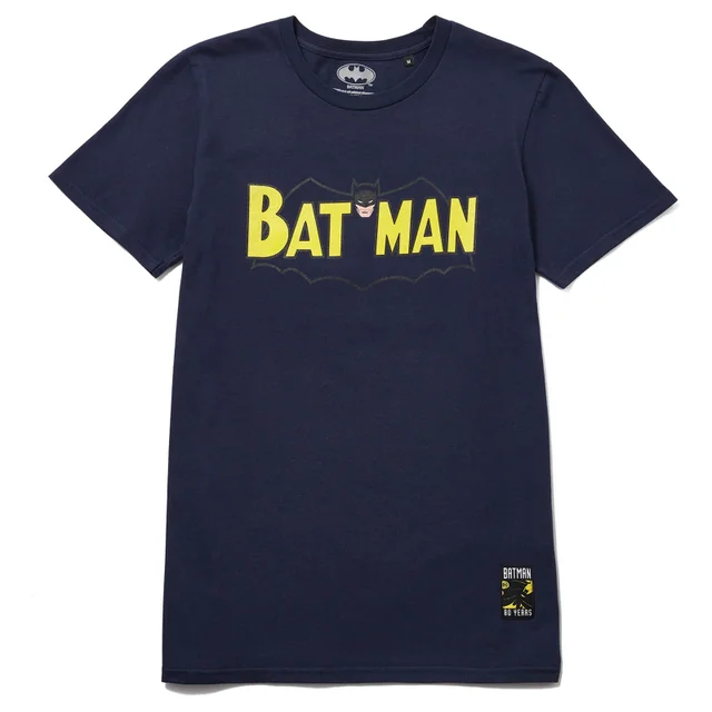 Batman 80th Anniversary 50s Future T-Shirt - Navy