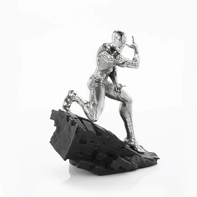 Royal Selangor Marvel Spider-Man 'Webslinger' Pewter Figurine 12cm