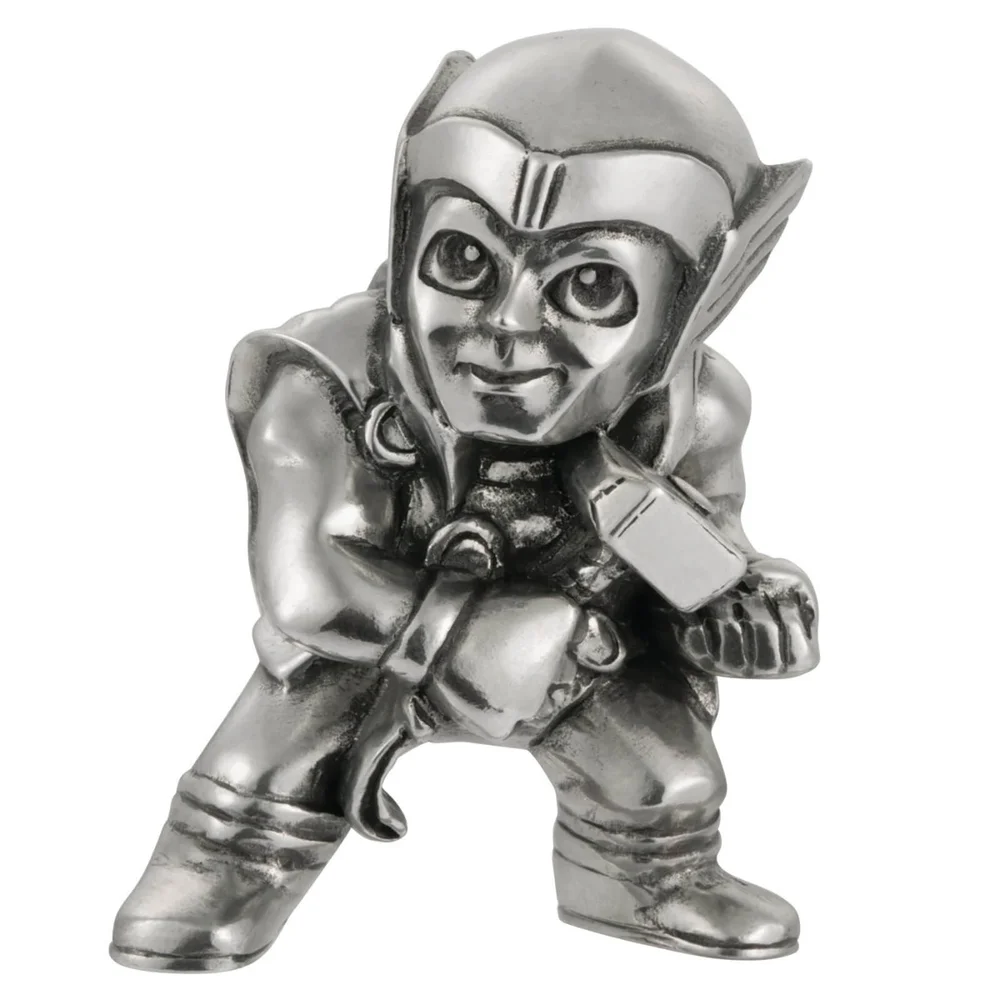 Royal Selangor Marvel Thor Pewter Miniature Figurine 5cm Image 1