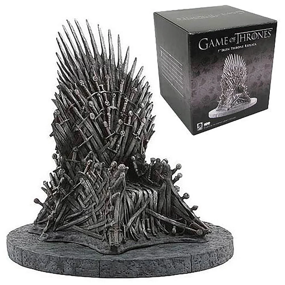 Dark Horse Game of Thrones Miniature Iron Throne 7-Inch Replica Statue Image 1