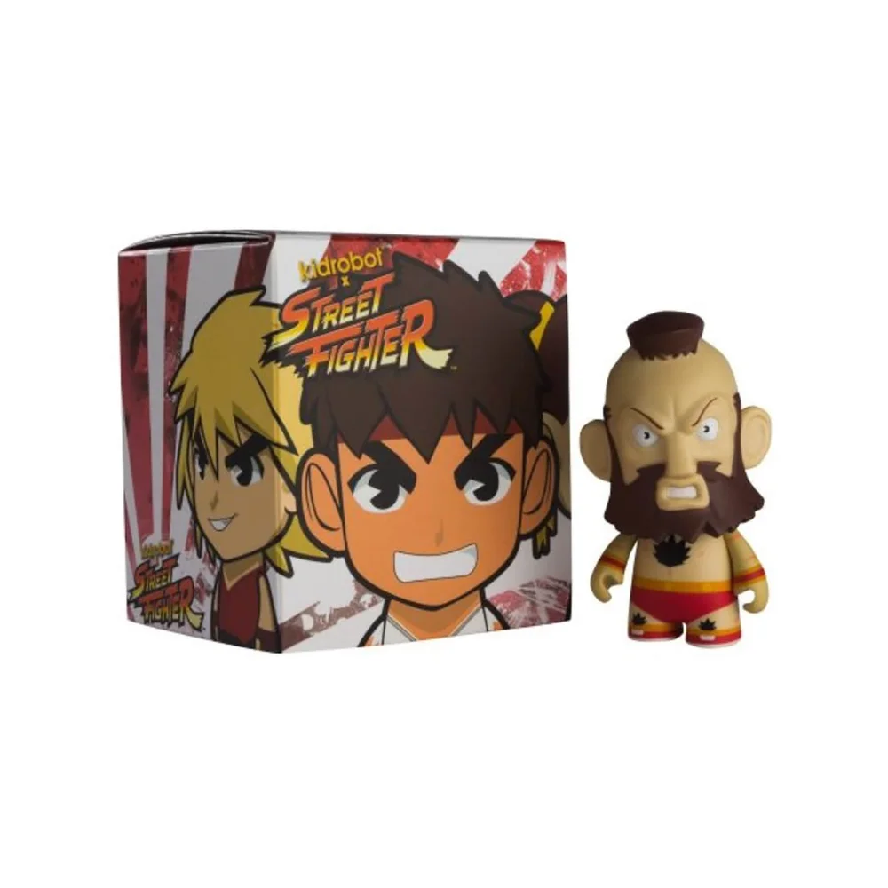 Kidrobot Street Fighter Mini Series II 3 Inch Vinyl Figures Blindbox Assortment Image 1